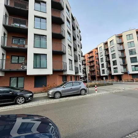 New Comfortable With Balcony And Sauna On Klimieckiego Street Apartament