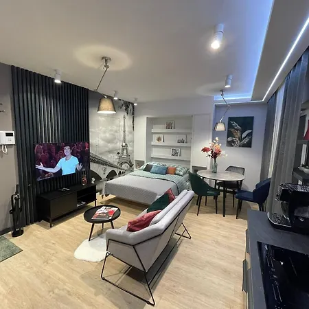 Apartament New Comfortable With Balcony And Sauna On Klimieckiego Street Kraków