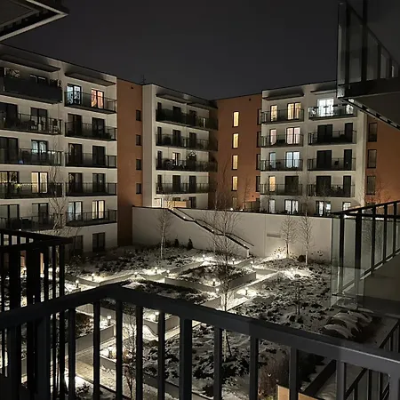 New Comfortable With Balcony And Sauna On Klimieckiego Street *